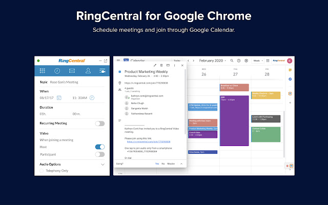 RingCentral for Google chrome谷歌浏览器插件_扩展第3张截图