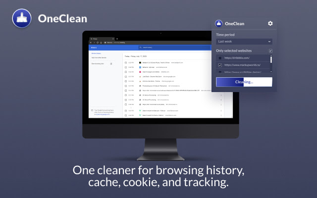 OneCleaner chrome谷歌浏览器插件_扩展第1张截图