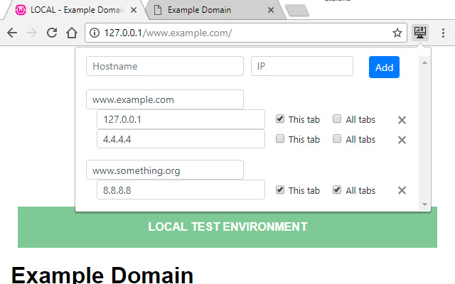 LiveHosts chrome谷歌浏览器插件_扩展第1张截图