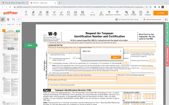 PDF Editor for Chrome:Edit, Fill, Sign, Print chrome谷歌浏览器插件_扩展第3张截图