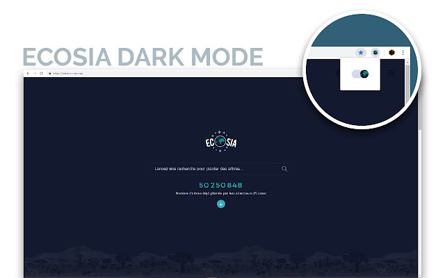 Ecosia Dark-Mode chrome谷歌浏览器插件_扩展第1张截图