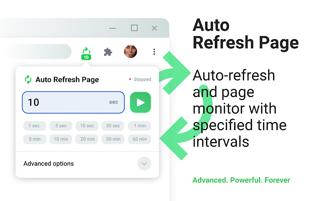 Auto Refresh Page - 自动刷新页面 chrome谷歌浏览器插件_扩展第6张截图
