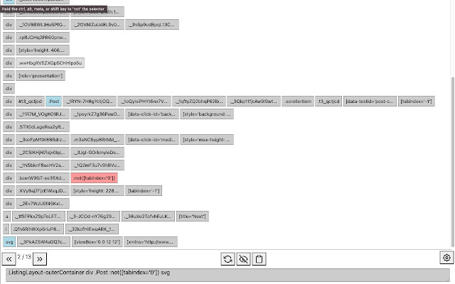 CSS Selector Helper chrome谷歌浏览器插件_扩展第2张截图