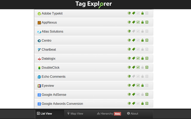 Tag Explorer chrome谷歌浏览器插件_扩展第1张截图