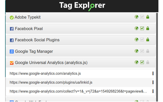 Tag Explorer chrome谷歌浏览器插件_扩展第3张截图