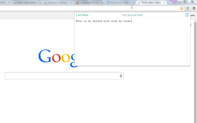 Work-Note chrome谷歌浏览器插件_扩展第4张截图