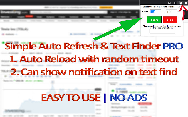 Simple Auto Refresh & Text Finder PRO chrome谷歌浏览器插件_扩展第1张截图