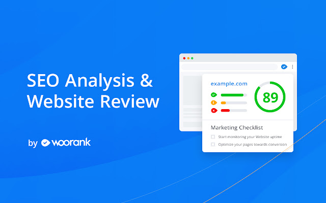 SEO Analysis & Website Review by WooRank chrome谷歌浏览器插件_扩展第1张截图