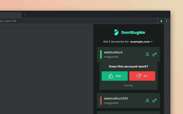 DontBugMe chrome谷歌浏览器插件_扩展第2张截图