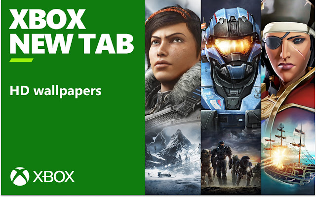 Xbox New Tab chrome谷歌浏览器插件_扩展第1张截图