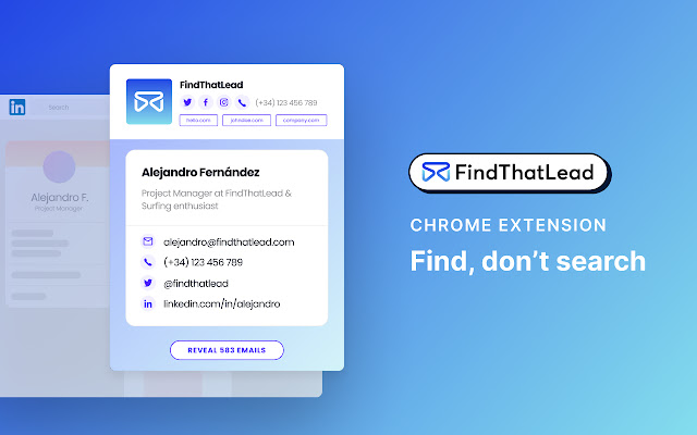 FindThatLead chrome谷歌浏览器插件_扩展第1张截图