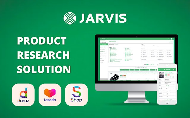 Jarvis - Daraz Product Research Tool chrome谷歌浏览器插件_扩展第1张截图