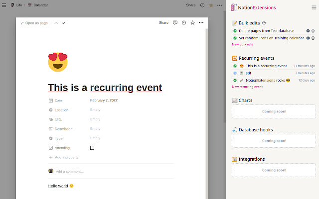NotionExtensions chrome谷歌浏览器插件_扩展第2张截图