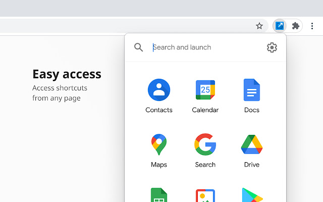 Shortcuts for Google™ chrome谷歌浏览器插件_扩展第1张截图