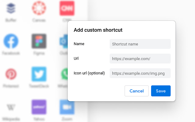 Shortcuts for Google™ chrome谷歌浏览器插件_扩展第4张截图