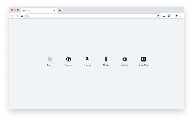 Bliphome: simple new tab quick dial chrome谷歌浏览器插件_扩展第1张截图