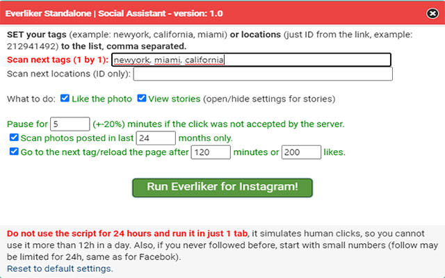 Everliker Standalone | Social Assistant chrome谷歌浏览器插件_扩展第2张截图