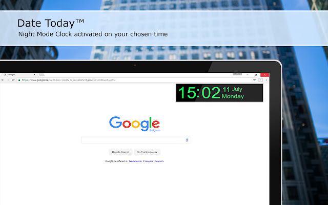 Date Today for Google Chrome chrome谷歌浏览器插件_扩展第2张截图