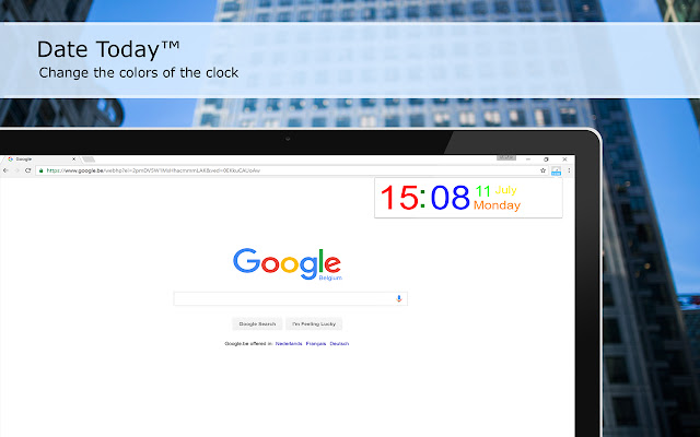 Date Today for Google Chrome chrome谷歌浏览器插件_扩展第3张截图