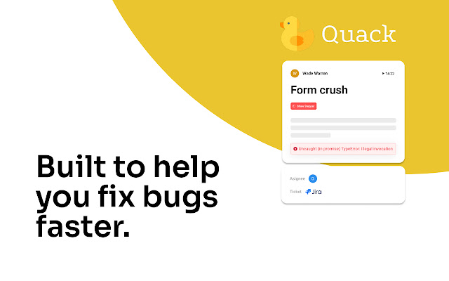 Quack: Record bugs & capture developer logs chrome谷歌浏览器插件_扩展第2张截图