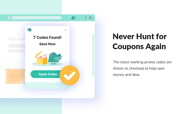 CouponBirds SmartCoupon Finder chrome谷歌浏览器插件_扩展第3张截图