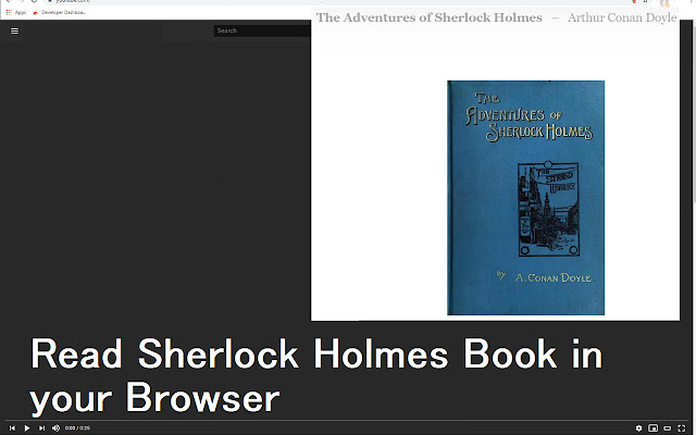 在线阅读Sherlock Holmes电子书 chrome谷歌浏览器插件_扩展第1张截图