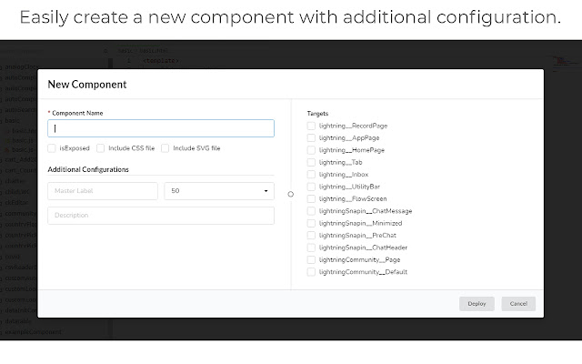 Salesforce LWC Editor chrome谷歌浏览器插件_扩展第3张截图