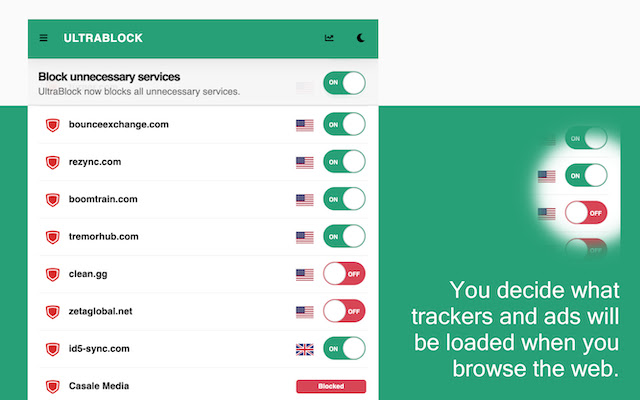 UltraBlock - Privacy Protection & Adblock chrome谷歌浏览器插件_扩展第4张截图