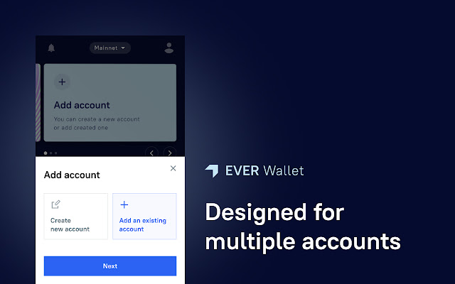 EVER Wallet chrome谷歌浏览器插件_扩展第2张截图