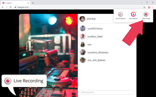 Instagram 的 IG Stories 应用程序” chrome谷歌浏览器插件_扩展第4张截图
