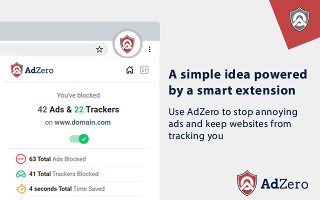 AdZero Adblocker chrome谷歌浏览器插件_扩展第3张截图