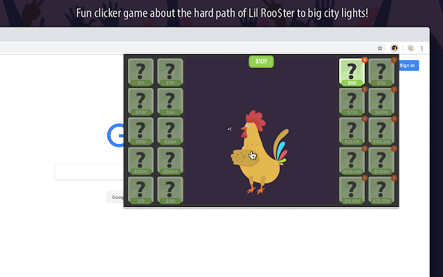 Lil Rooster Money Clicker - Idle Game chrome谷歌浏览器插件_扩展第2张截图