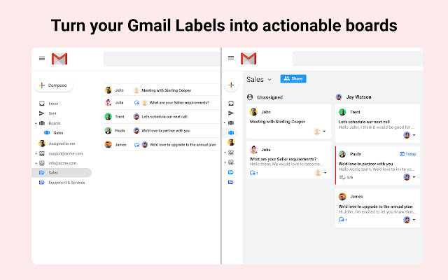 Gmelius for Gmail: Shared Inbox & Team Tasks chrome谷歌浏览器插件_扩展第3张截图