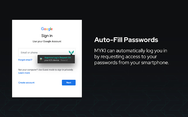 MYKI Password Manager & Authenticator chrome谷歌浏览器插件_扩展第3张截图