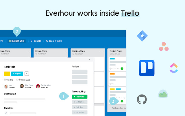 Everhour — Time Tracking, Budgets, Expenses chrome谷歌浏览器插件_扩展第2张截图