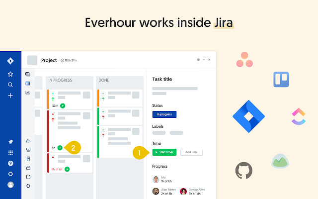 Everhour — Time Tracking, Budgets, Expenses chrome谷歌浏览器插件_扩展第3张截图