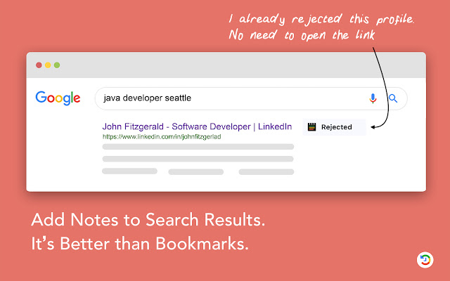 WhenX: Mark Linkedin Profiles with notes chrome谷歌浏览器插件_扩展第3张截图