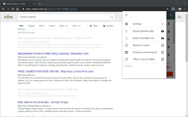 Highlight or Hide Search Engine Results chrome谷歌浏览器插件_扩展第3张截图