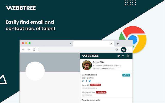 Webbtree Talent Source Extension chrome谷歌浏览器插件_扩展第2张截图