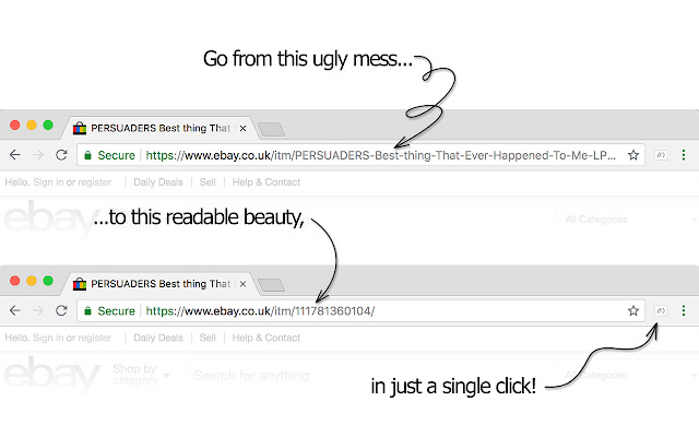 Shorten Shopping URL chrome谷歌浏览器插件_扩展第3张截图