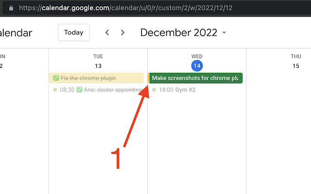 Google Calendar Event Checker chrome谷歌浏览器插件_扩展第1张截图