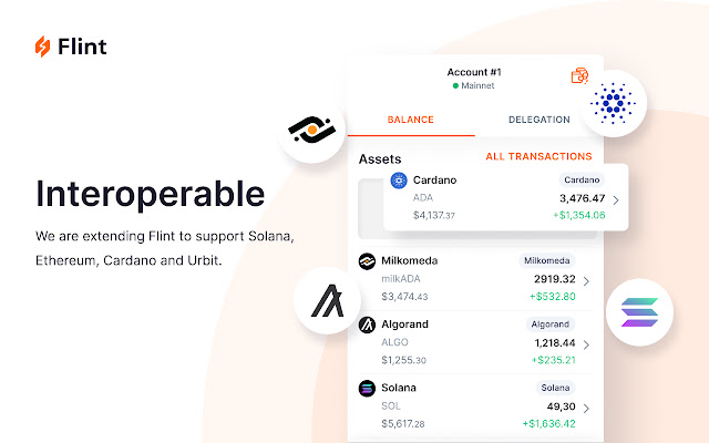 Flint Wallet chrome谷歌浏览器插件_扩展第3张截图