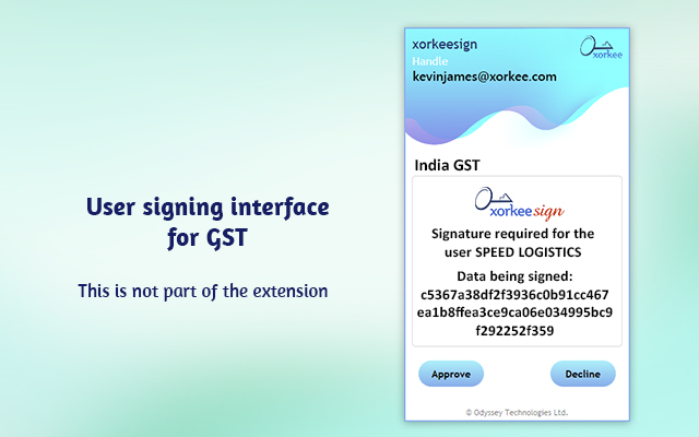 xorkeesign India G2C chrome谷歌浏览器插件_扩展第2张截图