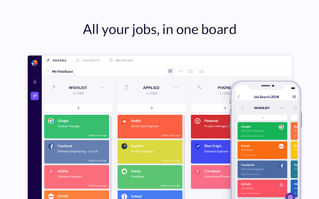 Huntr: Job Search Tracker chrome谷歌浏览器插件_扩展第1张截图