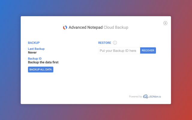 Advanced Notepad chrome谷歌浏览器插件_扩展第3张截图