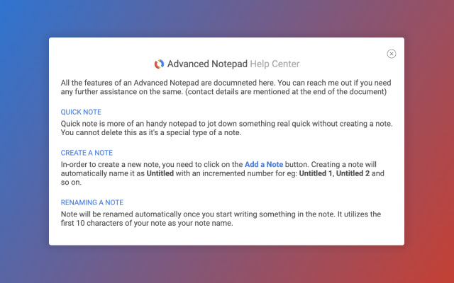 Advanced Notepad chrome谷歌浏览器插件_扩展第4张截图