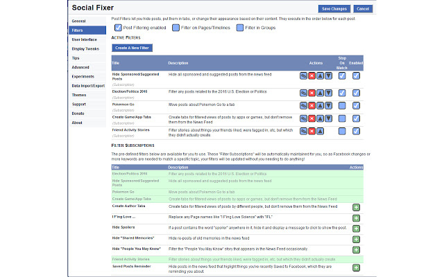 Social Fixer for Facebook chrome谷歌浏览器插件_扩展第4张截图