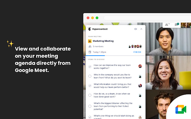 Hypercontext: Meeting Agendas and Notes chrome谷歌浏览器插件_扩展第1张截图