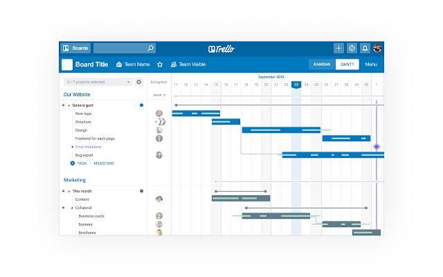 Good Gantt - Gantt Chart for Trello chrome谷歌浏览器插件_扩展第1张截图