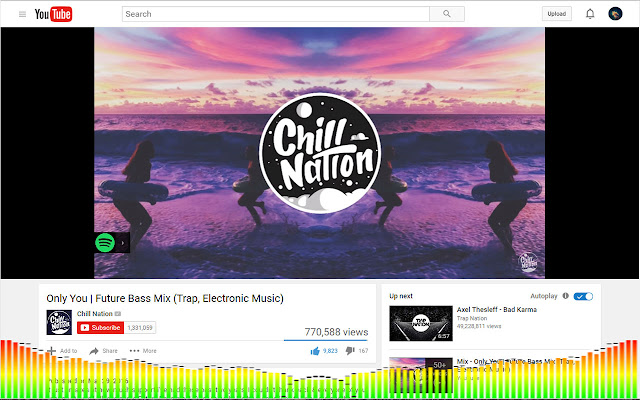 YouTube™ Music Visualizer chrome谷歌浏览器插件_扩展第5张截图